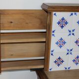 Toilet furniture in pitchpin