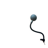 Cobra Snake clamp table lamp from the space age, 1970s