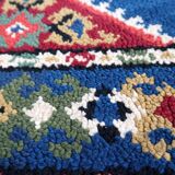 Tapis vintage français Savonnerie fait main en laine – 94 x 170 cm – 1960s