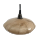 Marbled beige opaline pendant lamp
