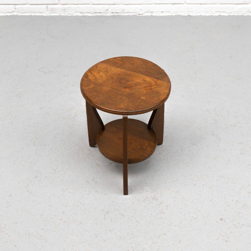 Table d'appoint de l'école néerlandaise d'Amsterdam, années 1920