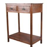 Old Burmese teak console