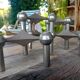 Set of Nagel candle holders from the 1970s consisting of 6 candle holders.