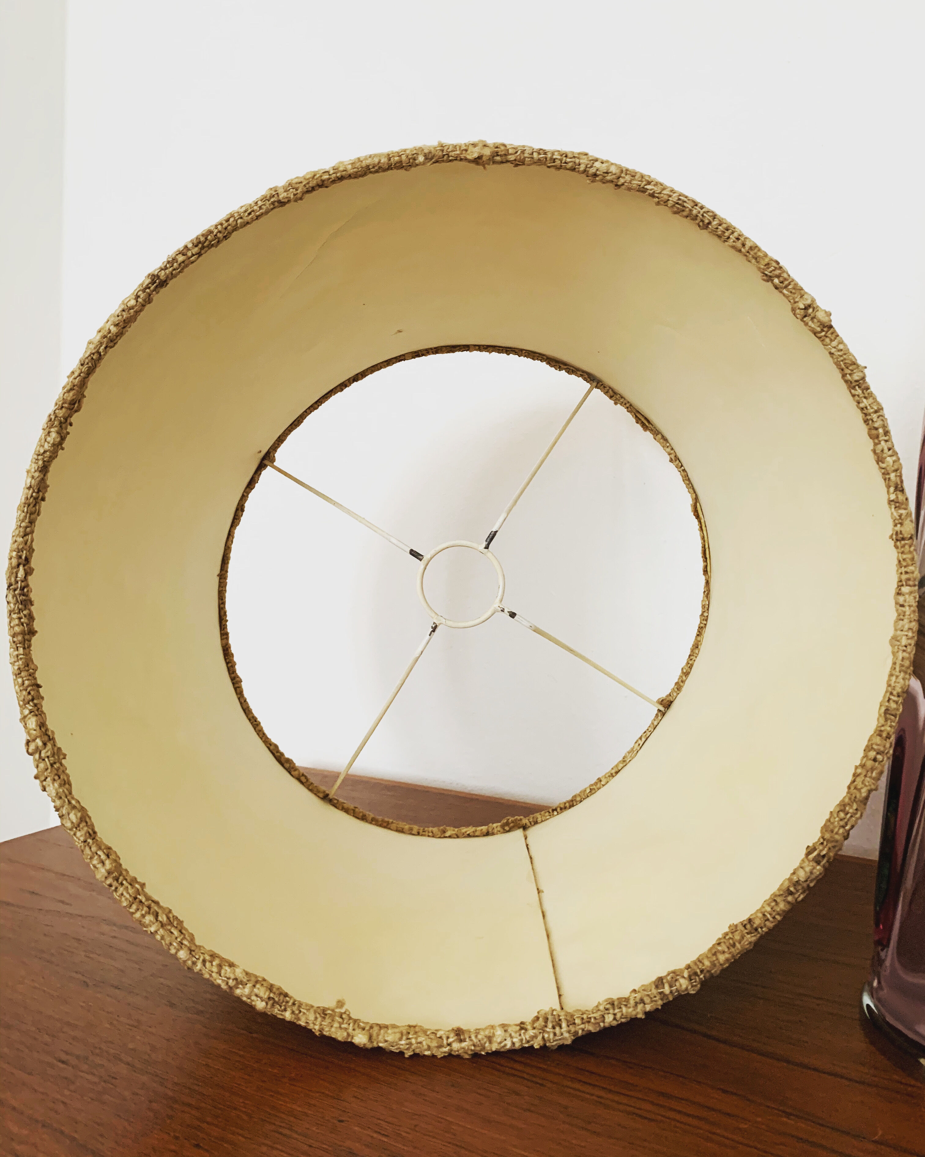 Large Murano glass table lamp