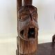 Trône royal "Fon" en bois sculpté – Bénin, XXᵉ siècle