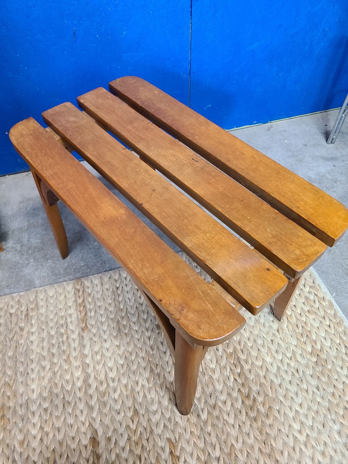 Banc, porte bagage dans le goût de Baumann