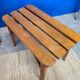 Banc, porte bagage dans le goût de Baumann