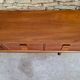 Low teak sideboard 200cm