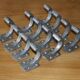 Single hook aluminum coat hook