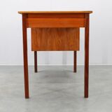 Mid-century Danish freestanding teak writing desk