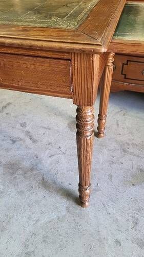 ANTIQUE DESK WITH 2 TABLETS FROM THE 19TH CENTURY
