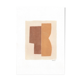 Painting on paper •Terracotta M708 • signed eawy