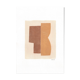 Painting on paper •Terracotta M708 • signed eawy