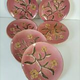 Barbotine style plates