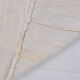 White Anatolian Handwoven Hemp Rug sku 3653