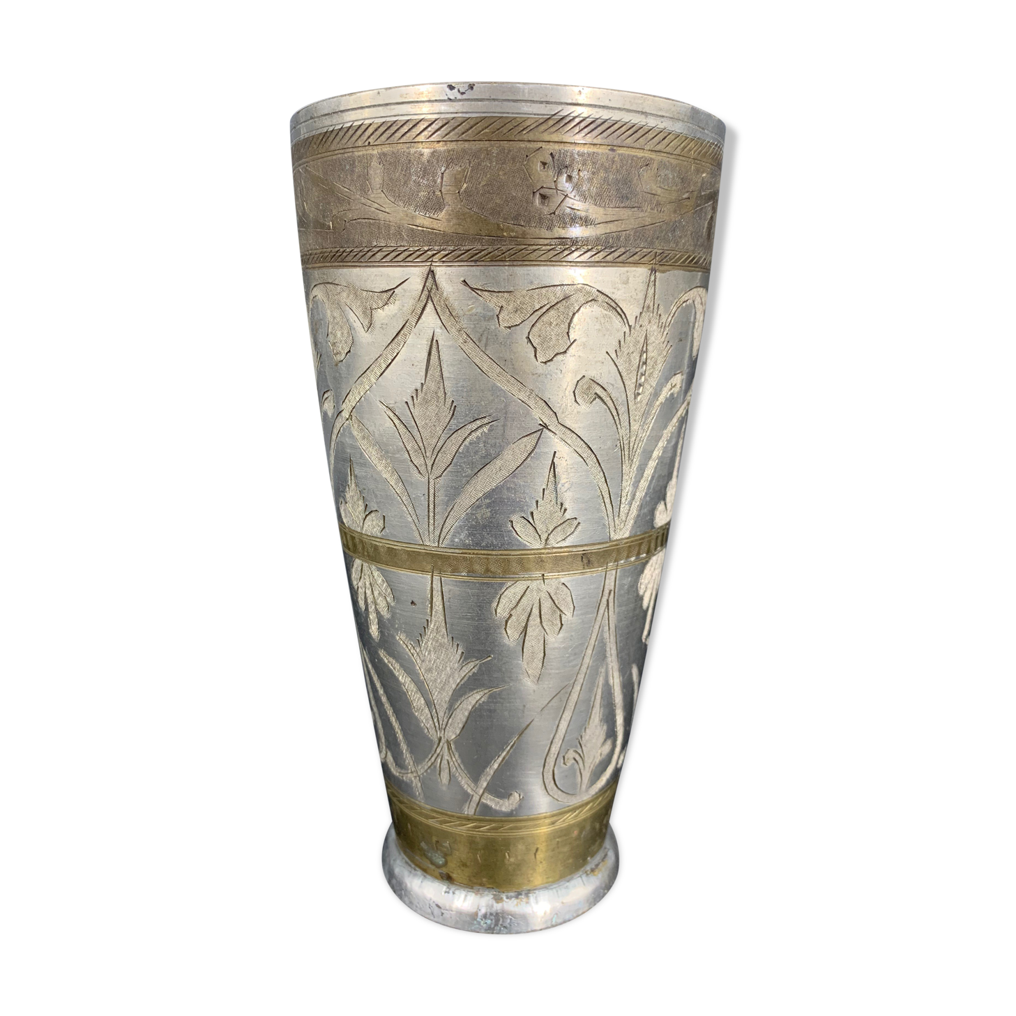 Verre à Lassi ancien N°15 Inde Pakistan
