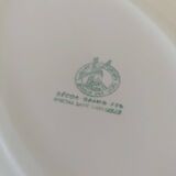 oval dish Moulin des Loups model René