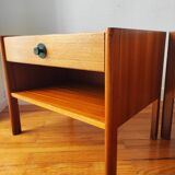 Pair of Scandinavian bedside tables, 1960