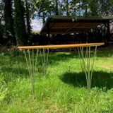 supercircle table by Bruno Mathsson and Piet Hein - Denmark 1970s