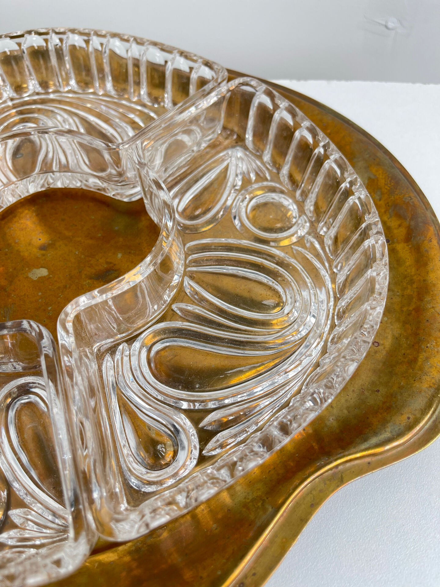 Art Deco aperitif serving platter