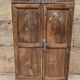 Antique Art Deco cabinet in Burmese teak