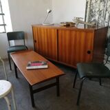 Vintage row sliding doors