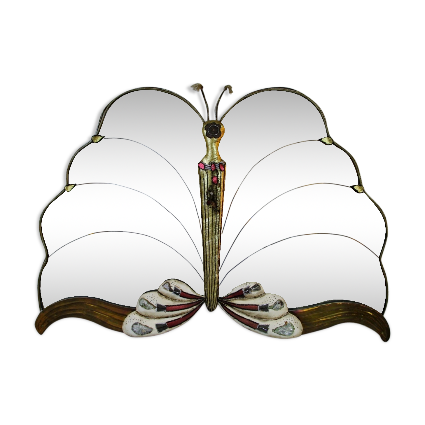 Butterfly mirror 1970 130x90cm