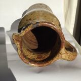 Sandstone pitcher handcrafted speckled