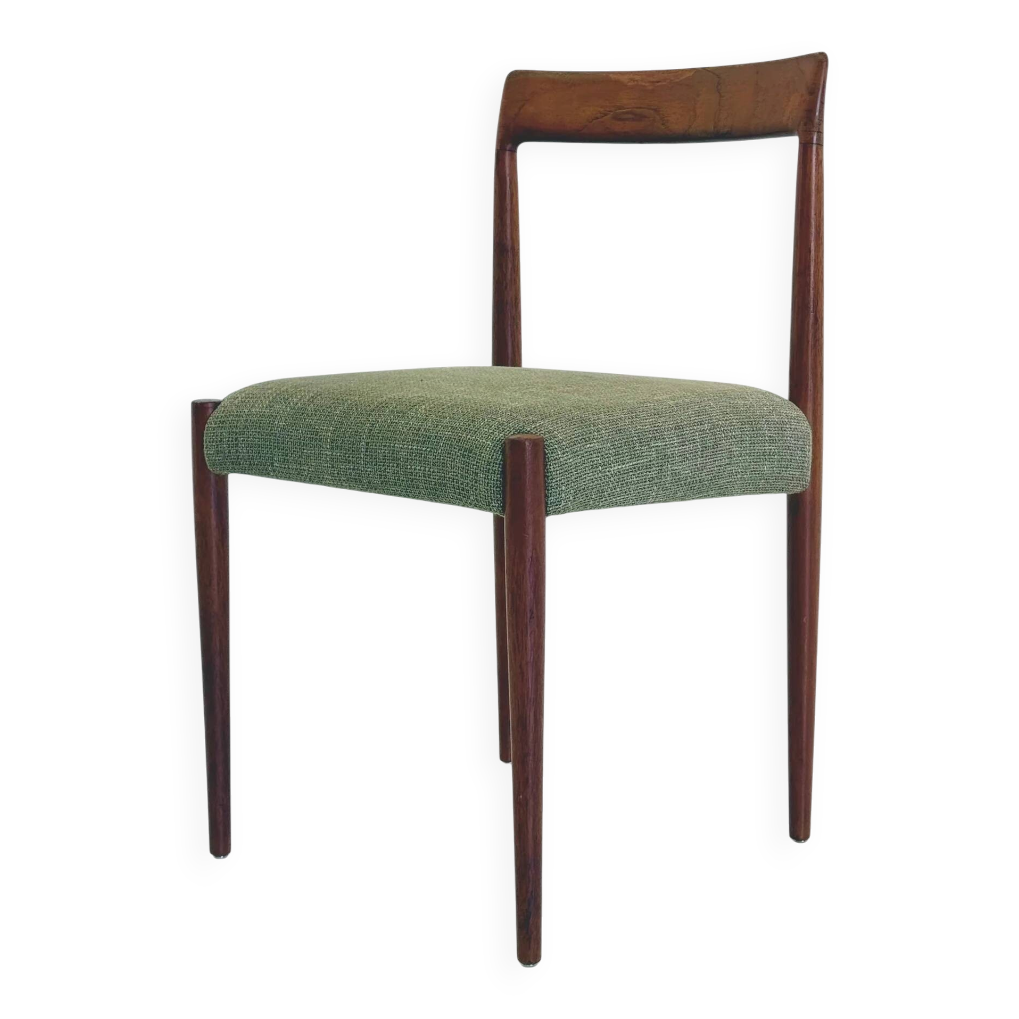 Vintage Lübke dining chair in teak wood
