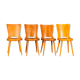 Suite de 4 chaises Baumann modèle Dove