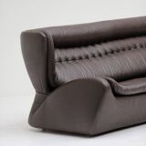 three-seat sofa model Pasha, manufactured in the 1970s by Durlet, Belgium.