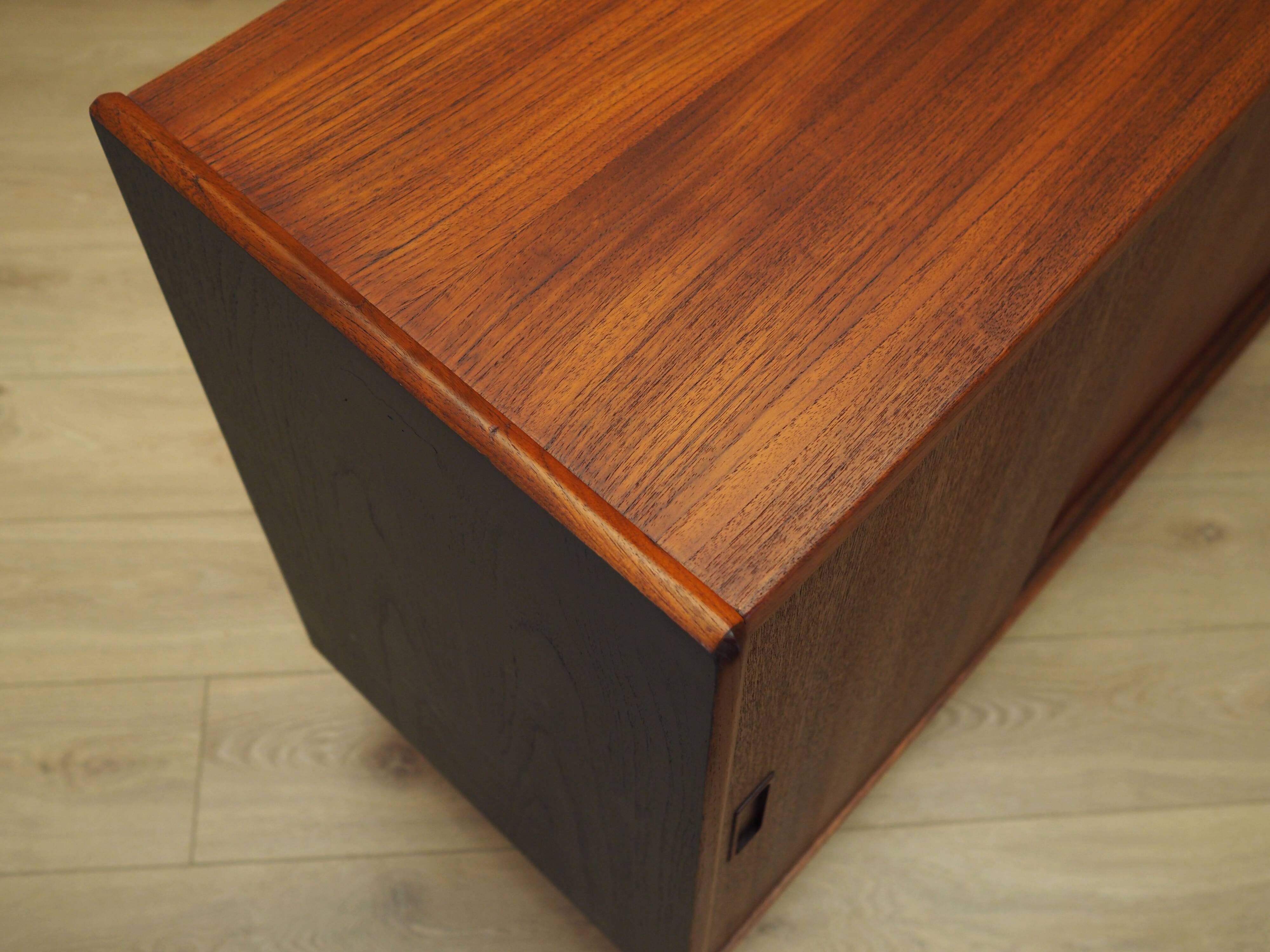 Teak sideboard, Danish design, 1970s, production: Denmark