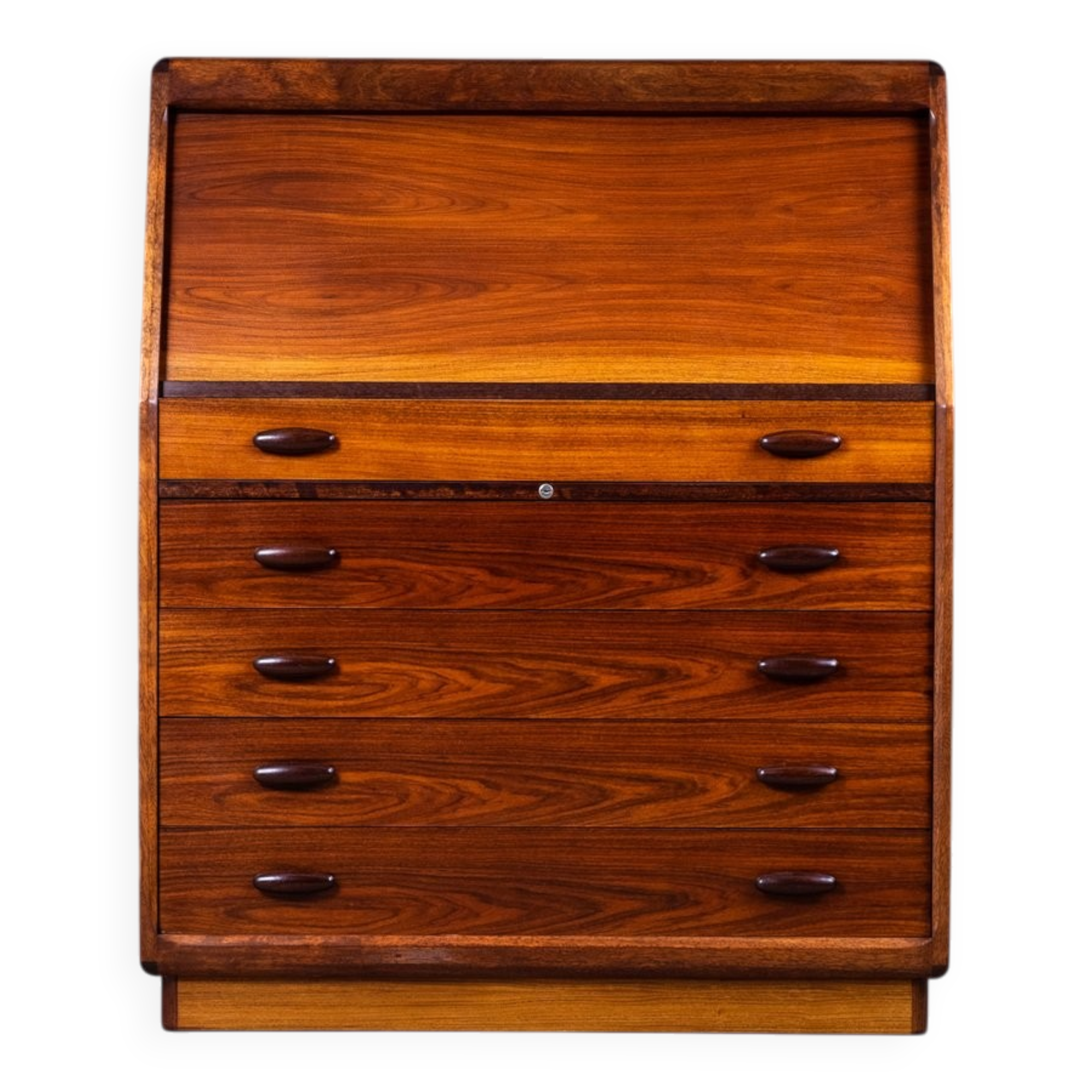 Rosewood Secretary by Dyrlund, Denmark, 1970s