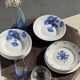 Set of 14 antique deep plates Moulin des Loups Hamage Model Edmond