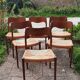 6 chaises scandinave