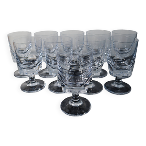 10 verres à vin rouge