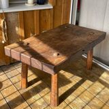 Wooden coffee table