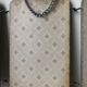 Large barber mirror / vintage triptych 66x32cm