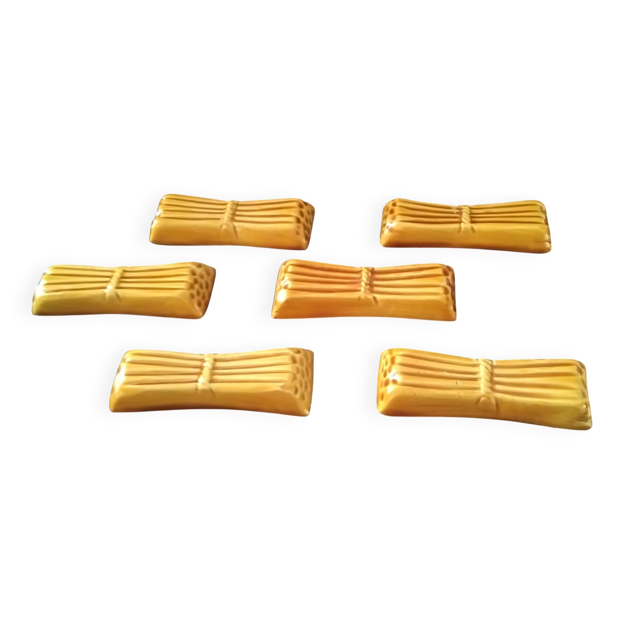 6 Ceramic Knife Rests