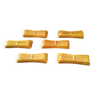 6 Ceramic Knife Rests