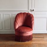 Vintage shell toad chair