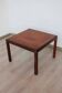 Square rosewood side table – Henning Kjaernulf for Vejle Stole