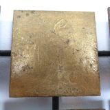 Brutalist Metal Wall Panel, 1960s