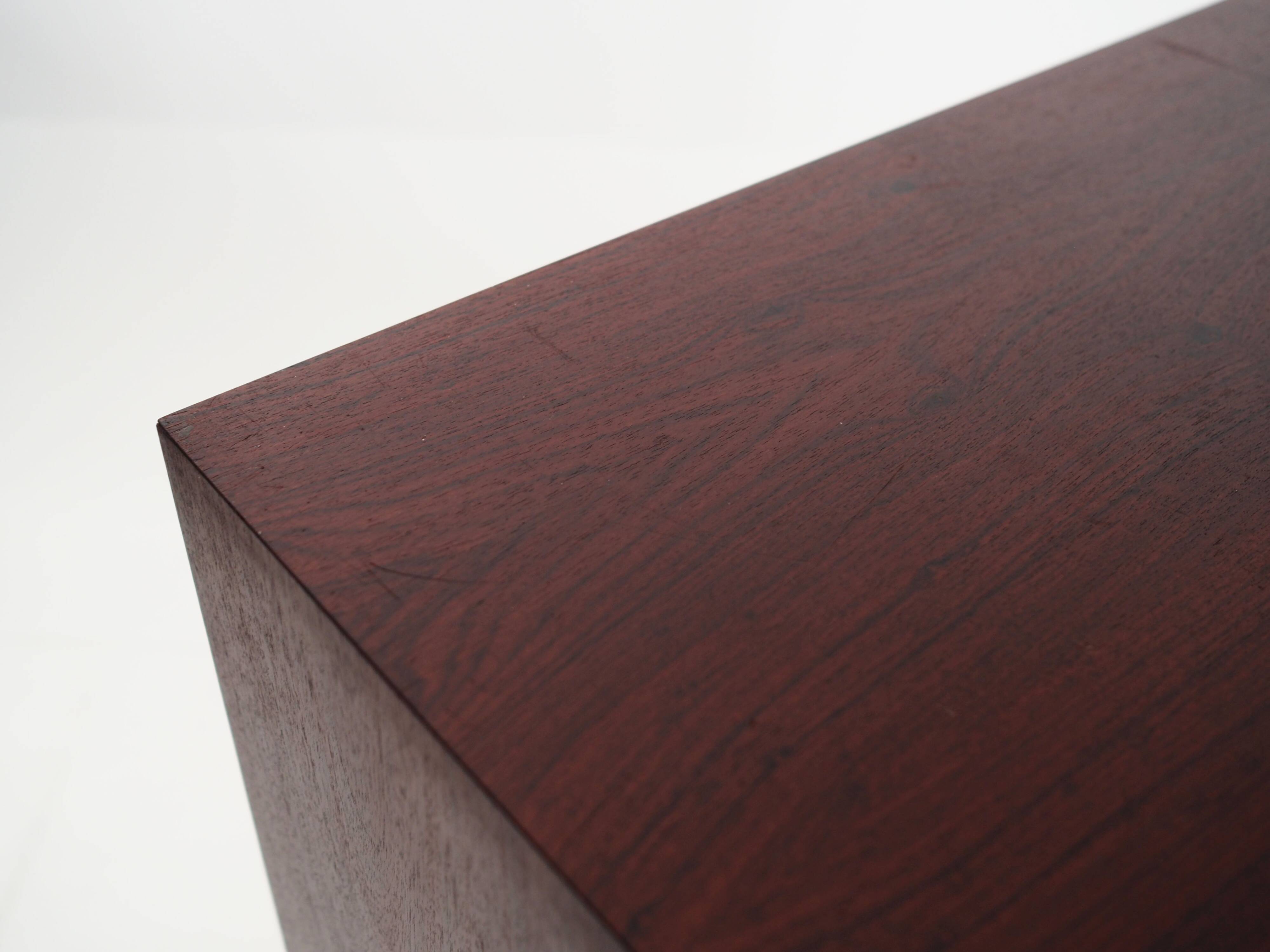 Rosewood bookcase, Danish design, 1970s, production: Hjørnebo