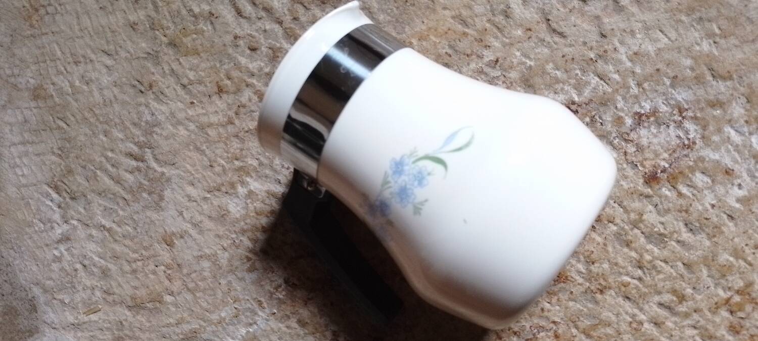 Pichet carafe opaline Vintage