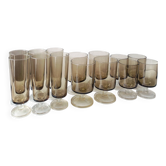 14 verres Luminarc fumé