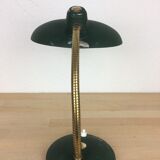 40s green flexible desk lamp