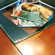 "The Twist" square coffee table