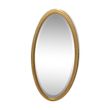 Empire style oval mirror