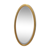 Empire style oval mirror